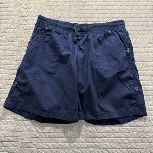 Lightweight Womens Navy Shorts, XL